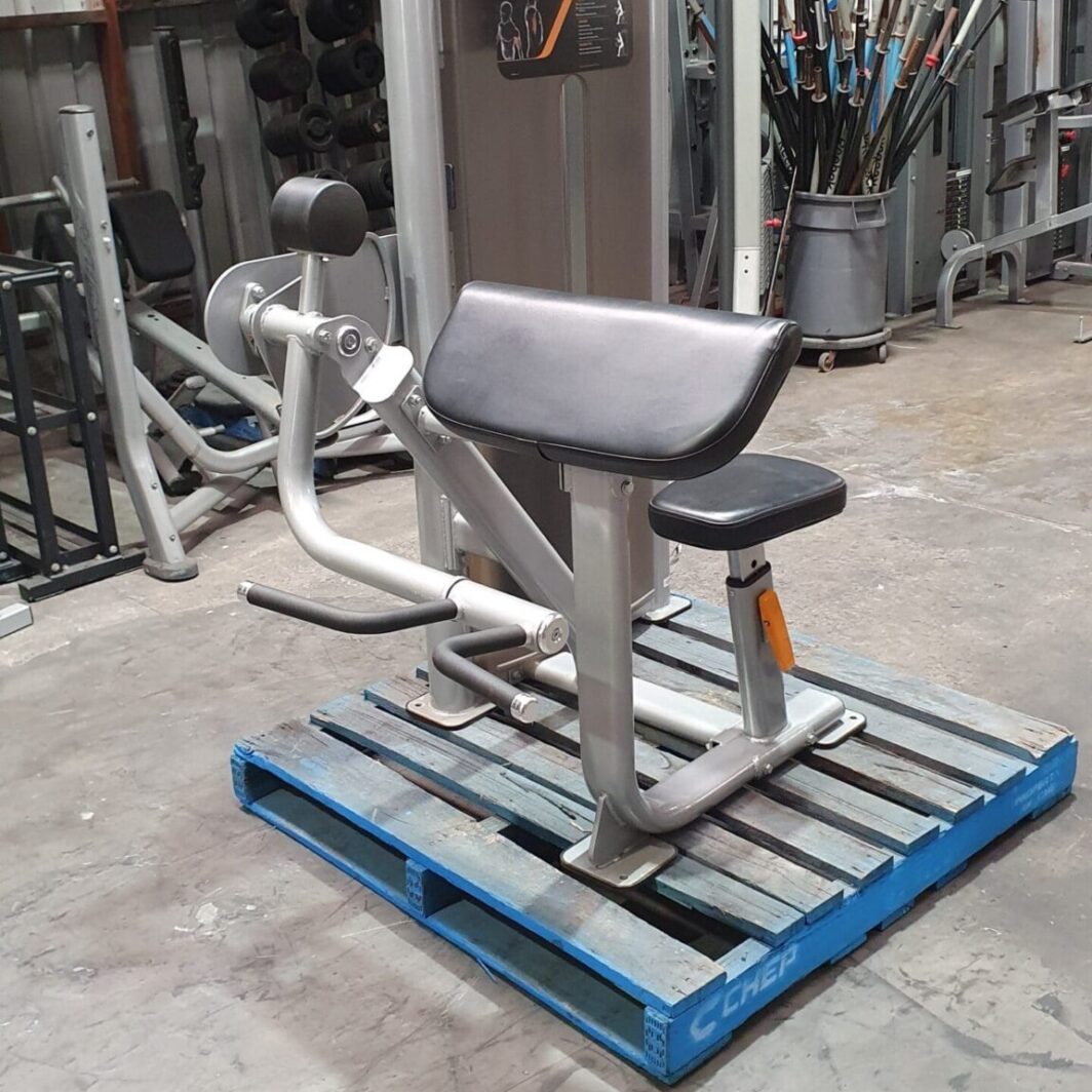 Precor Vitality Bicep Curl commercial gym equipment front view