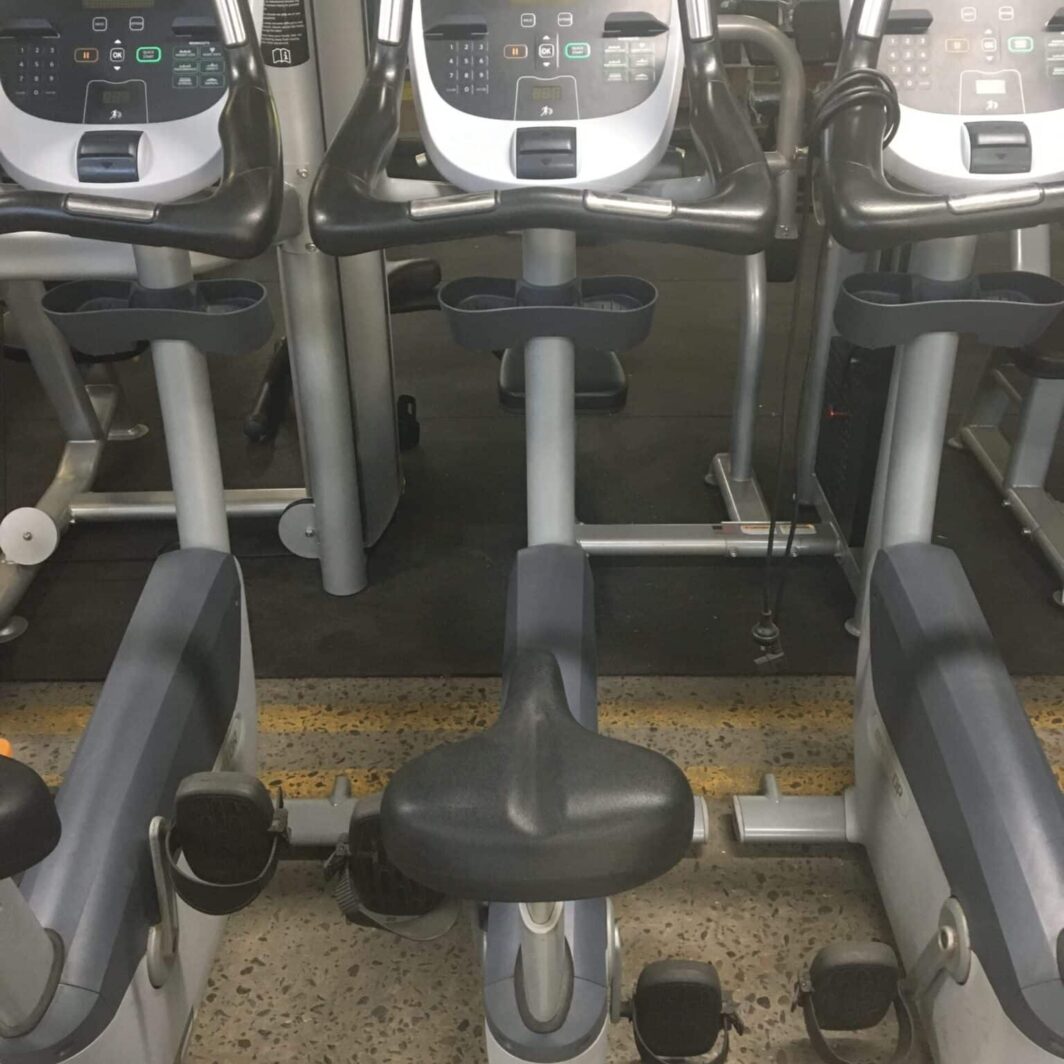 Precor UBK 835 Upright Bike LED Console