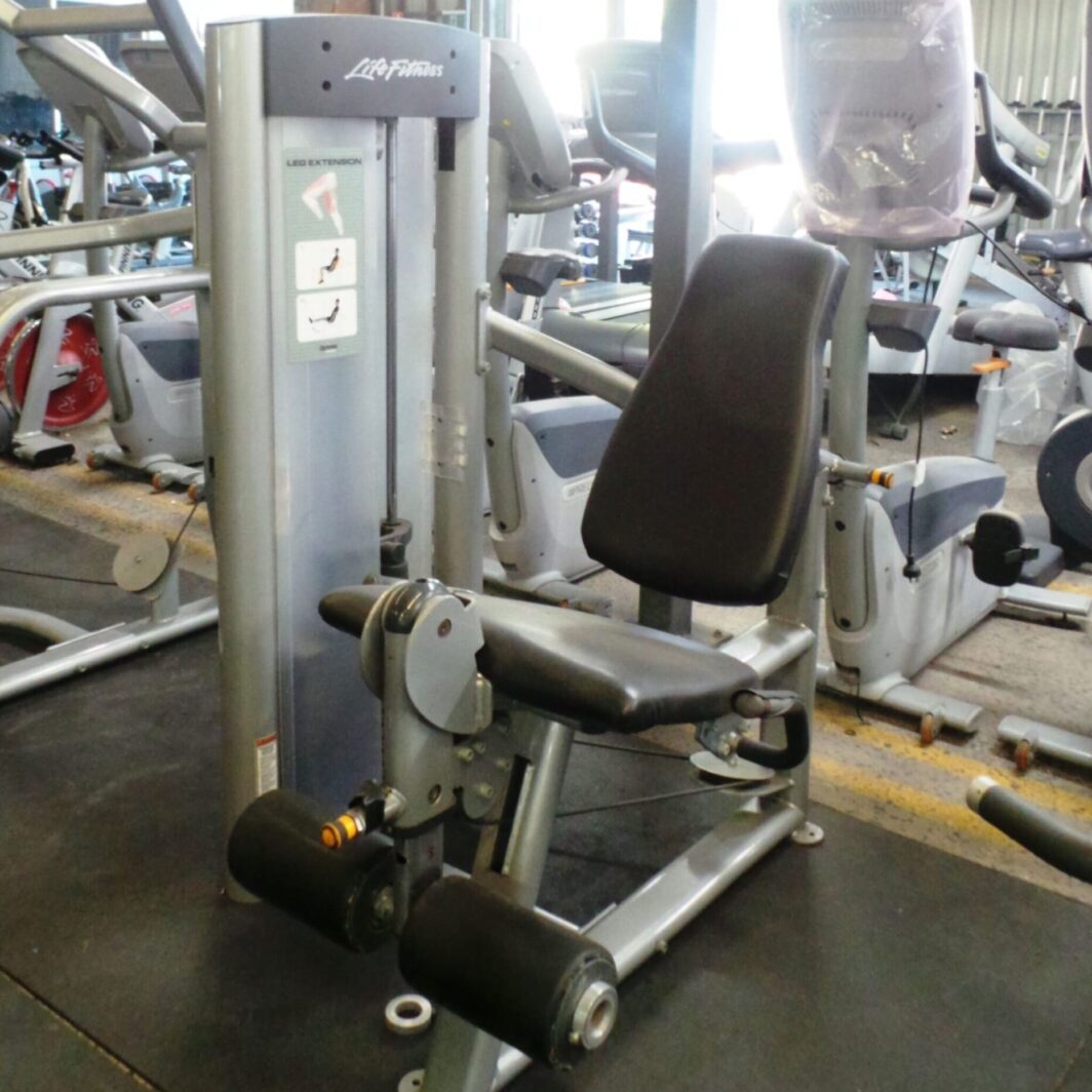 Life Fitness Optima Series Leg Extension second hand gym equipment